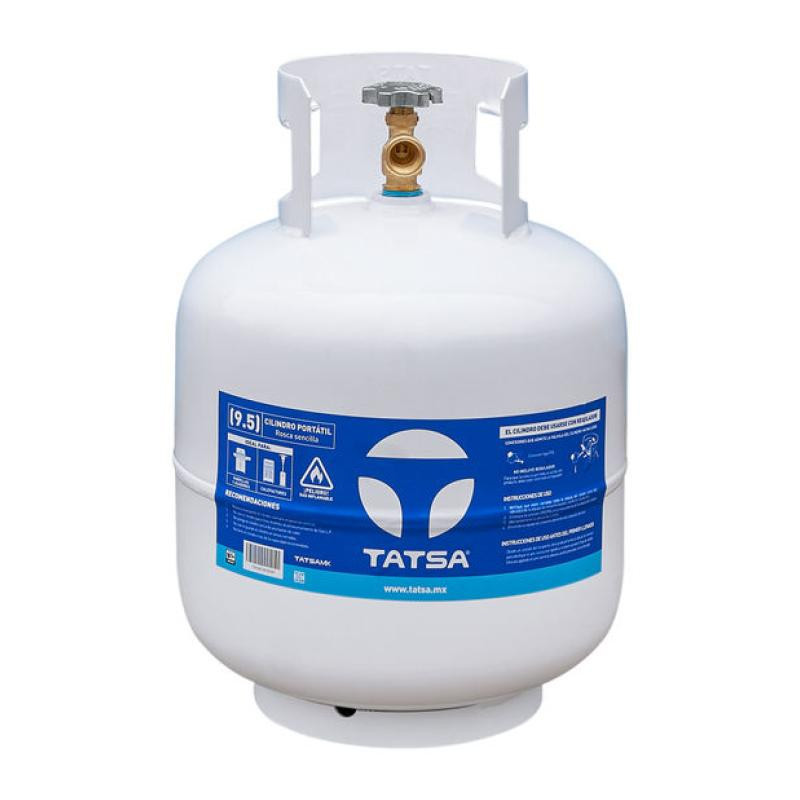 TANQUE PARA GAS DE 10 KG CON VALVULA TRADICIONAL