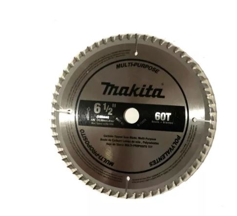 DISCO MULTIPROPOSITO PARA SIERRA CIRCULAR 6-1/2"x5/8" 60 DIENTES TCT