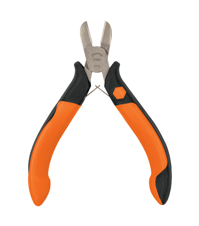 PINZA MINIATURA CORTE DIAGONAL 4", MANGO COMFORT GRIP