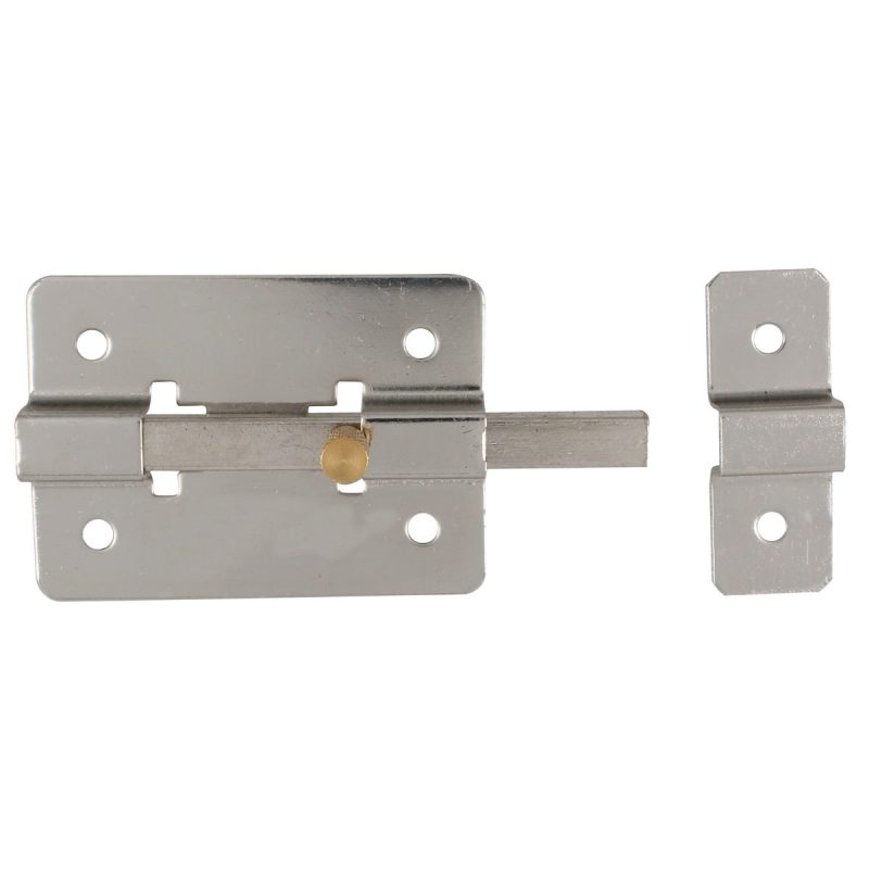 PASADOR DE SOBREPONER 8CM CROMO BRILLANTE