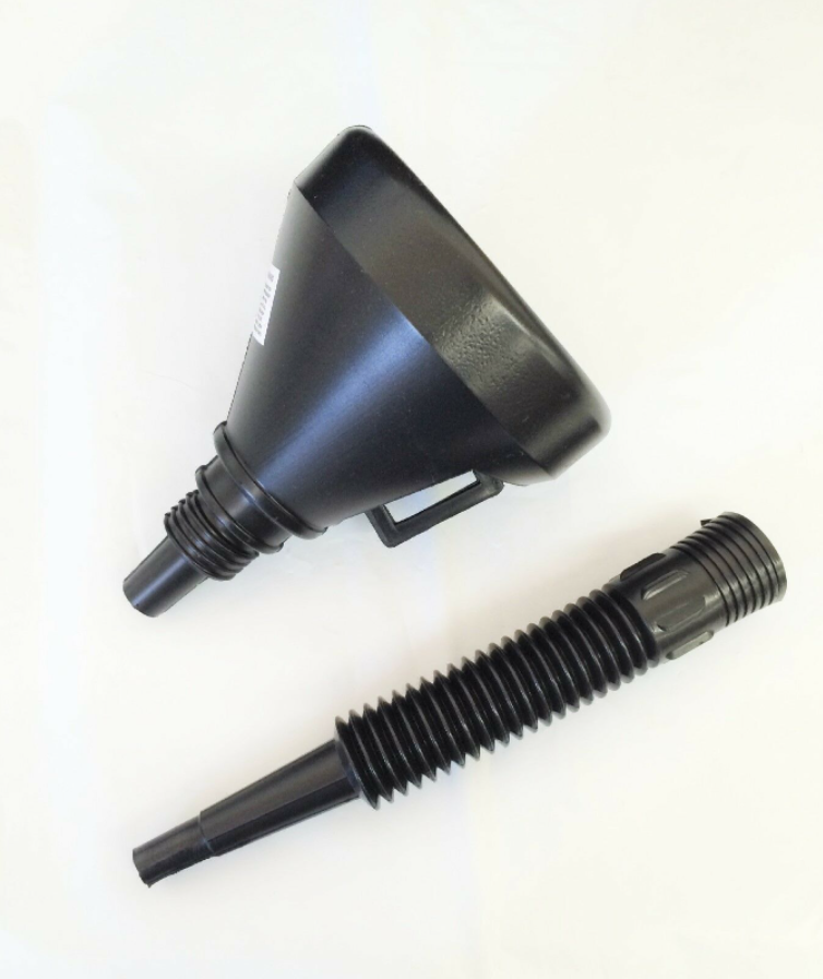EMBUDO DE PLASTICO 2 EN 1, DIAMETRO DE 5-1/4"