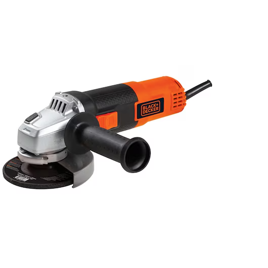 ESMERILADORA ANGULAR DE 4-1/2", 800W, 11,000 RPM, BLACK & DECKER, KIT DE SEGURIDAD