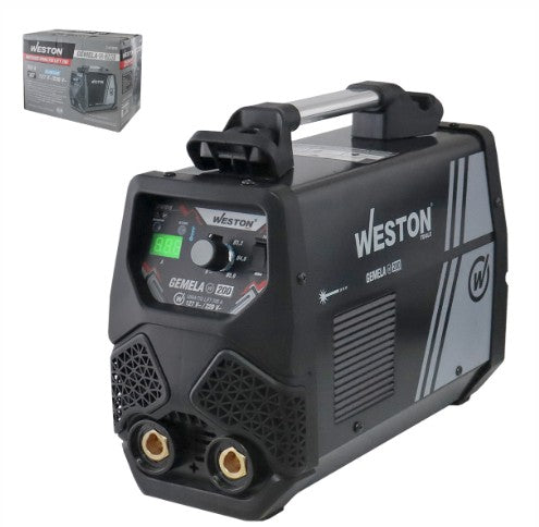 SOLDADOR INVERSOR 200A, 127V/220V, mmA/TIG LIFT, WESTON GEMELA 200 (KITVENTA200)