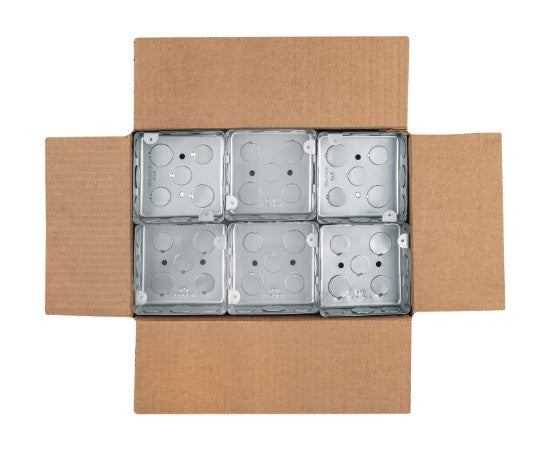 CAJA CUADRADA 4" X 4" ECONOMICA VOLTECK