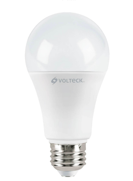 Foco LED Volteck con casquillo E26, luz blanca fría 6500 K
