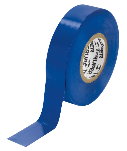 CINTA DE AISLAR 18 M x 19 mm, AZUL, TRUPER
