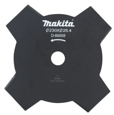 CUCHILLA DE 4 FILOS  230x1.8x4Tx25.4 P/DESBROZADORA