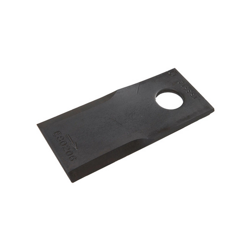 Cuchilla izquierda para segadora de discos, hoja negra con agujero central y marca