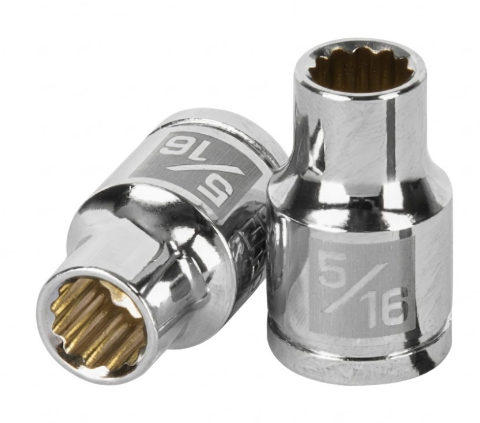 DADO DE 5/16", CUADRO DE 3/8", 12 PUNTAS, D-3810