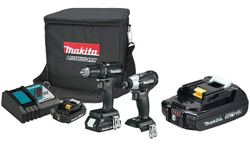 COMBO 18V LXT,"BL", SUB-COMPACT, ATORN. DE IMP, TALADRO-ATORNILLADOR, 2 BAT 2.0AH, CARGADOR Y BOLSA
