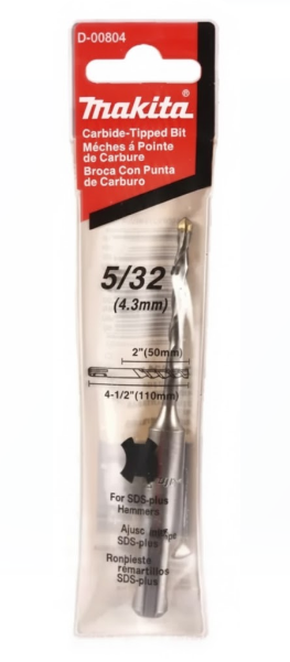 BROCA SDS-PLUS 5/32" X 4-1/2" (1PZA.)