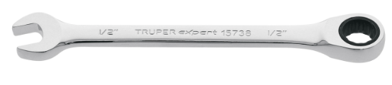 LLAVE COMBINADA CON MATRACA 1/2 TRUPER