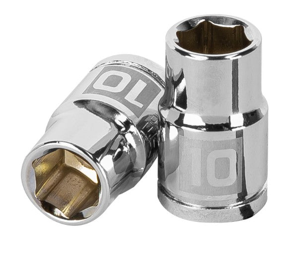 DADO DE 10 mm, CUADRO DE 3/8", 6 PUNTAS, D-3810-HM