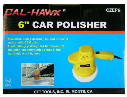 PULIDORA DE AUTOS DE 6" CAL-HAWK