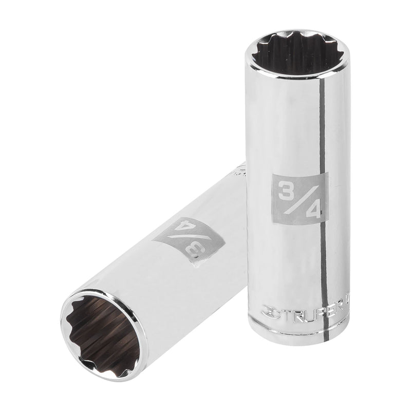 DADO DE 3/4", CUADRO DE 1/2", 12 PUNTAS LARGO, D-1224-EL