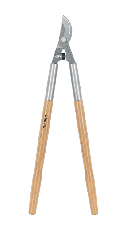 TIJERA PARA PODA DE RAMAS ALTAS, MANGOS DE MADERA