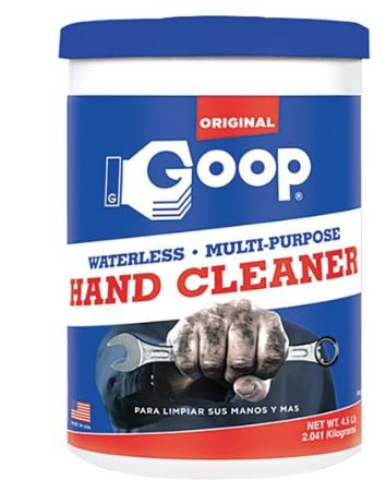 CREMA LIMPIAMANOS ORANGE GOOP DE 4.5 LB.
