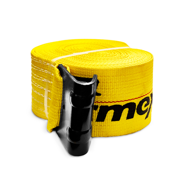 BANDA DE NYLON DE 4" X 40', GANCHO PLANO, 2450 KG, DAPERMEX