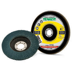 DISCO LAMINADO 4-1/2", GRANO 120, TENAZIT