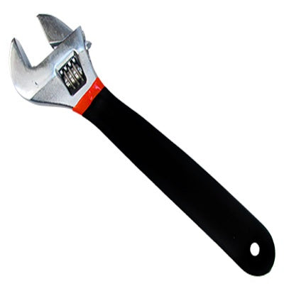 LLAVE AJUSTABLE 10" CROMADO CON GRIP