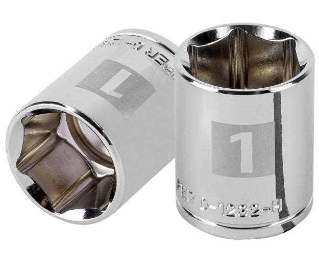 DADO DE 1", CUADRO DE 1/2", 6 PUNTAS, D-1232-H