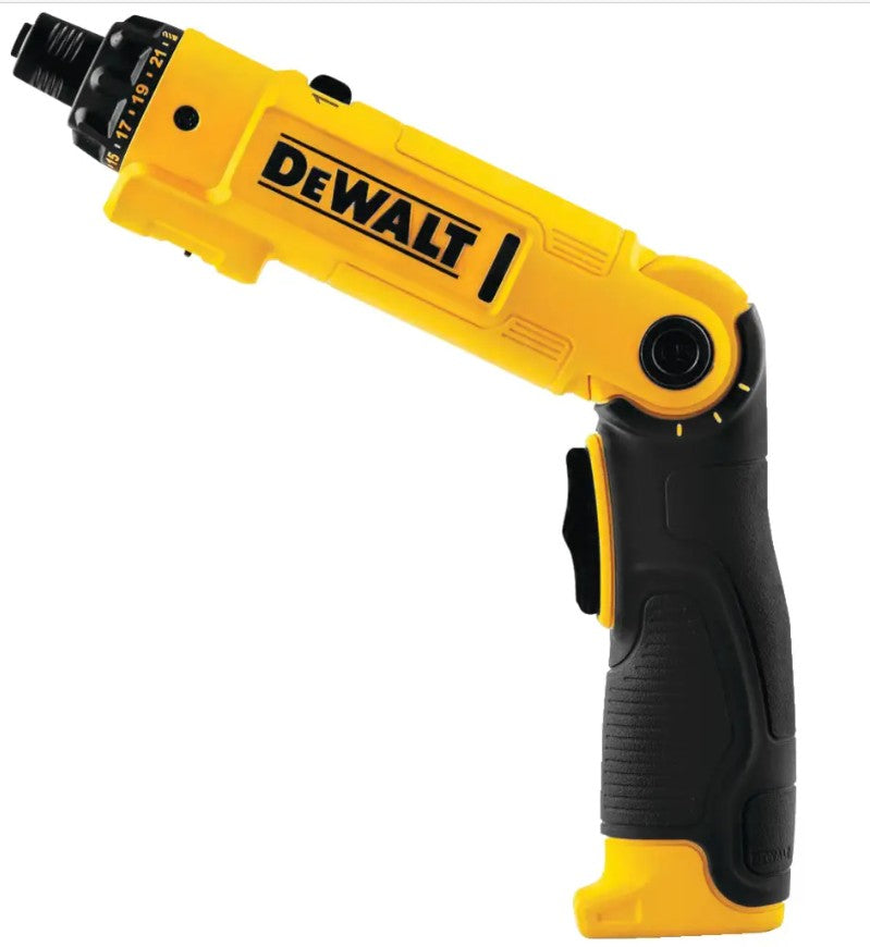 ATORNILLADOR DE 1/4" GIRATORIO DE 8V DEWALT