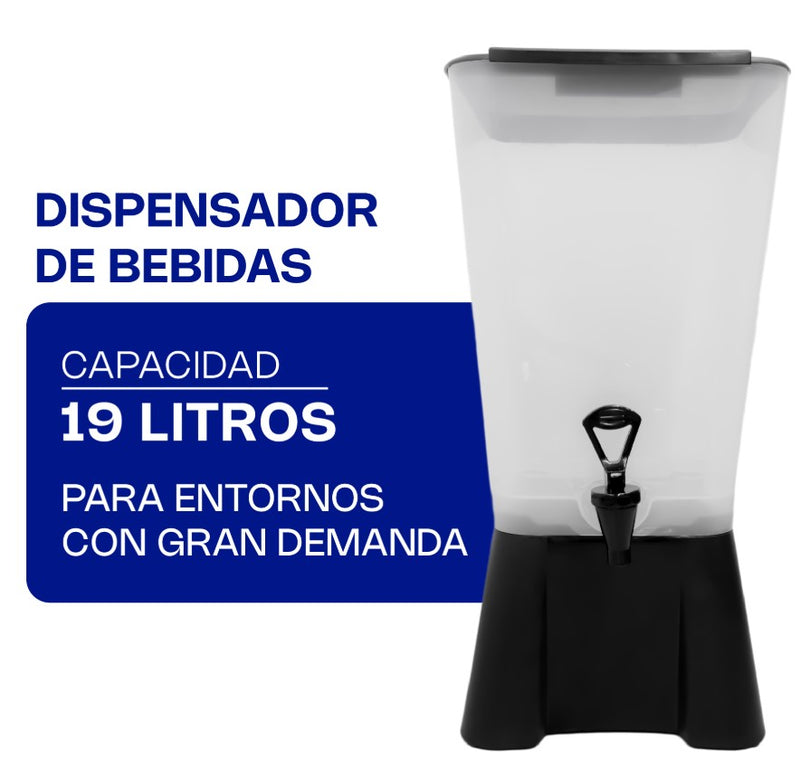 DISPENSADOR DE BEBIDAS 19 LTS CALEDONIA