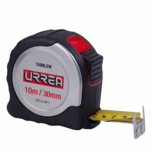 FLEXOMETRO 10M, DE ACERO INOXIDABLE 10m X 30 mm