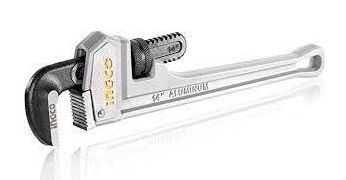 LLAVE P/TUBO STILLSON DE 18", INGCO DE ALUMINIO