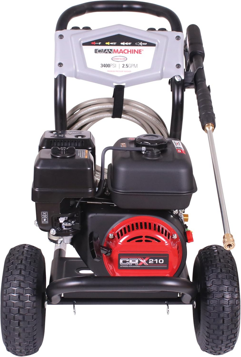 HIDROLAVADORA CON MOTOR A GASOLINA, 3400 PSI SIMPSON