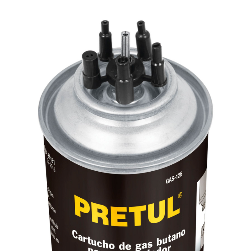 LATA DE GAS BUTANO PARA ENCENDEDOR, 125 ML