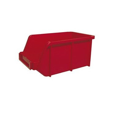 CONTENEDOR PLASTICO  ROJO 14.5 X 8.5 X 7" GAVR3