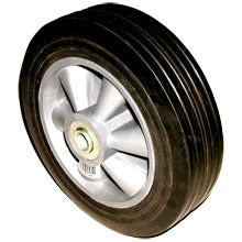 LLANTA DE HULE SOLIDA 8 X 5/8" NEGRA