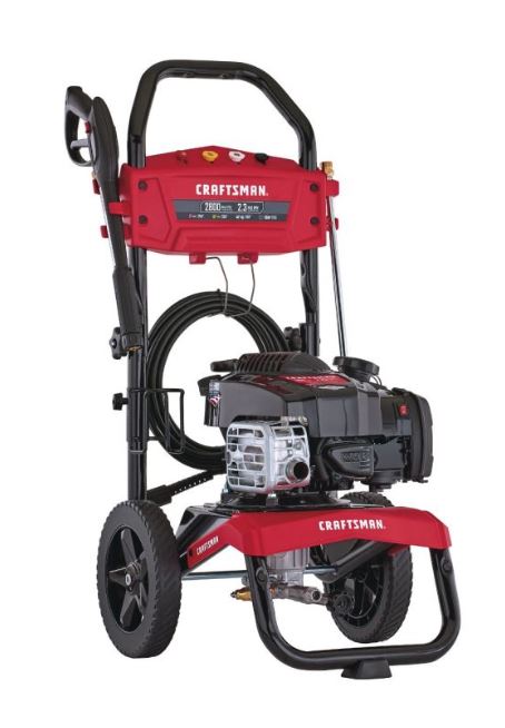 HIDROLAVADORA CON MOTOR A GASOLINA CRAFTSMAN 2800 PSI