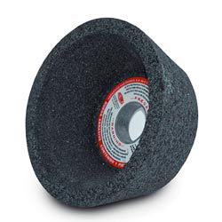 COPA ABRASIVA 6" X 1-1/4" X 1/2" PARA RECTIFICADO DE PLATOS DE CLUTCH