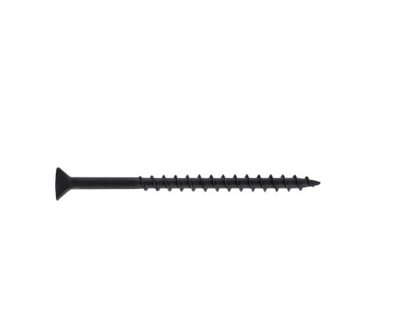 Tornillo autorroscante Phillips cuadrado #8 x 2-1/2, cabeza negra