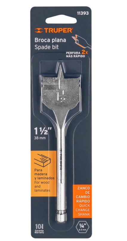 BROCA PARA MADERA TIPO MANITA, 1-1/2"