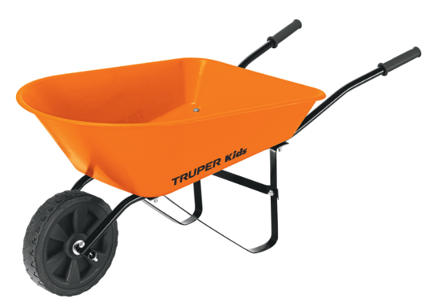 MINICARRETILLA TUBULAR PARA NIÑOS, 88 X 41 CM