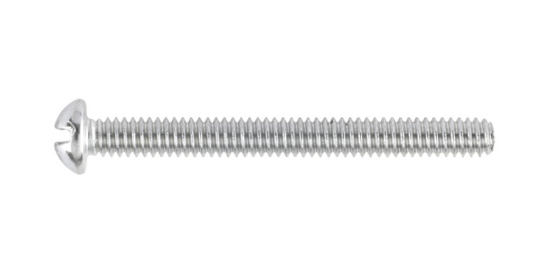TORNILLO ACERO GALVANIZADO TIPO ESTUFA 1/8 X 1-1/4" (PIEZA)