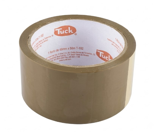 CINTA DE EMPAQUE CANELA INDUSTRIAL 48 mm X 50MTS (PAQUETE 6 ROLLOS)