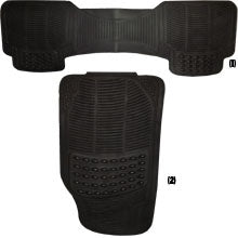 TAPETES PARA AUTO, DE CAUCHO 3 PCS