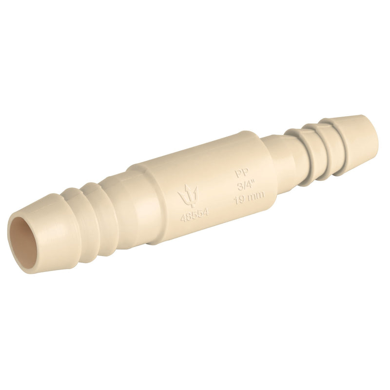 COPLE DE INSERCION PARA MANGUERA, DE 1/2" DE POLIPROPILENO