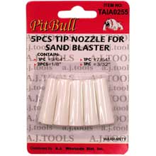 BOQUILLAS PARA PULIDOR SAND BLASTER C/144