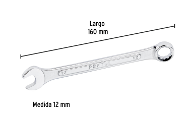 LLAVE COMBINADA MILIMETRICA 12 mm