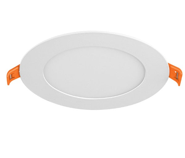 LUMINARIO ULTRADELGADO LED 6 W EMPOTRABLE REDONDO LUZ CALIDA