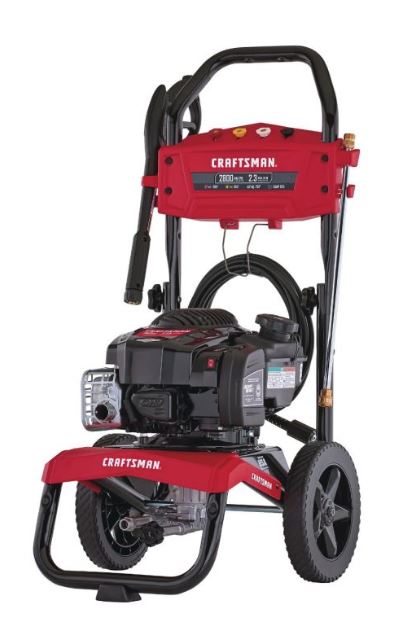HIDROLAVADORA CON MOTOR A GASOLINA CRAFTSMAN 2800 PSI