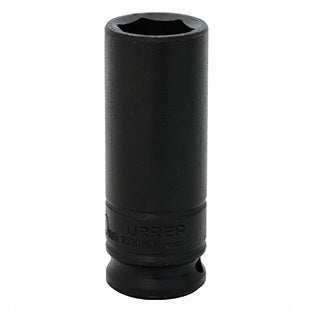 DADO DE IMPACTO DE 19 mm, CUADRO DE 1/2", 6 PUNTAS, LARGO