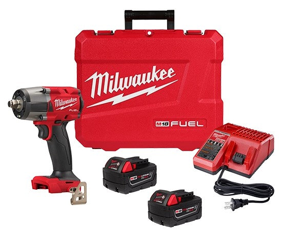 LLAVE DE IMPACTO INALAMBRICA DE TORQUE M18 DE 1/2" MILWAUKEE