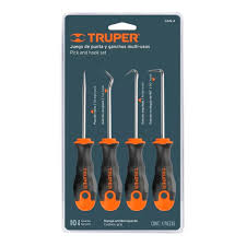 GANCHOS MULTIUSOS, SET 4 PZAS.