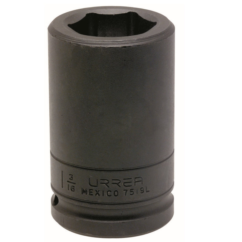 DADO DE IMPACTO DE 1-5/8", CUADRO DE 3/4", 6 PUNTAS, LARGO